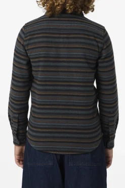 Boy's Richmond Flannel Ls Shirt Long Sleeve Shirt - Graphite | O'Neill