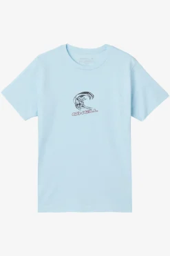 Boy's Team Spike Tee - Sky Blue Heather | O'Neill