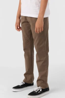 Boy's Transporter Stretch Standard Pants - Chocolate Chip | O'Neill