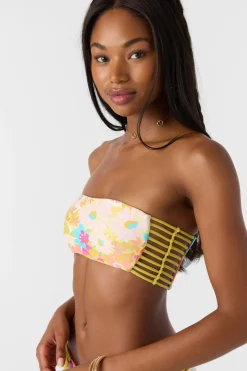 Brasilia Floral Bells Bandeau Top - Multi Clr | O'Neill