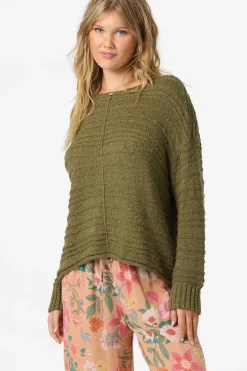 Brayton Long Sleeve Sweater - Martini Olive | O'Neill