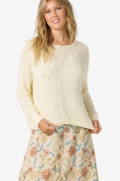 Brayton Long Sleeve Sweater - Winter White | O'Neill