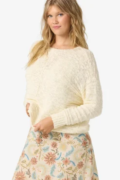 Brayton Long Sleeve Sweater - Winter White | O'Neill