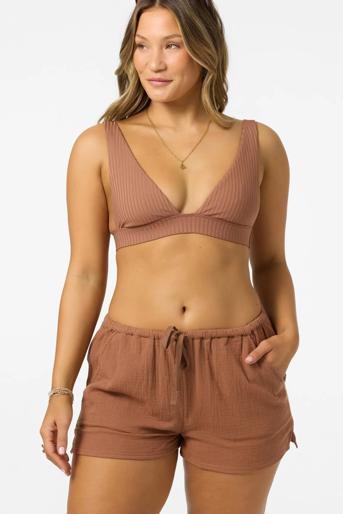 Brenda Beach Shorts - Carob Brown | O'Neill