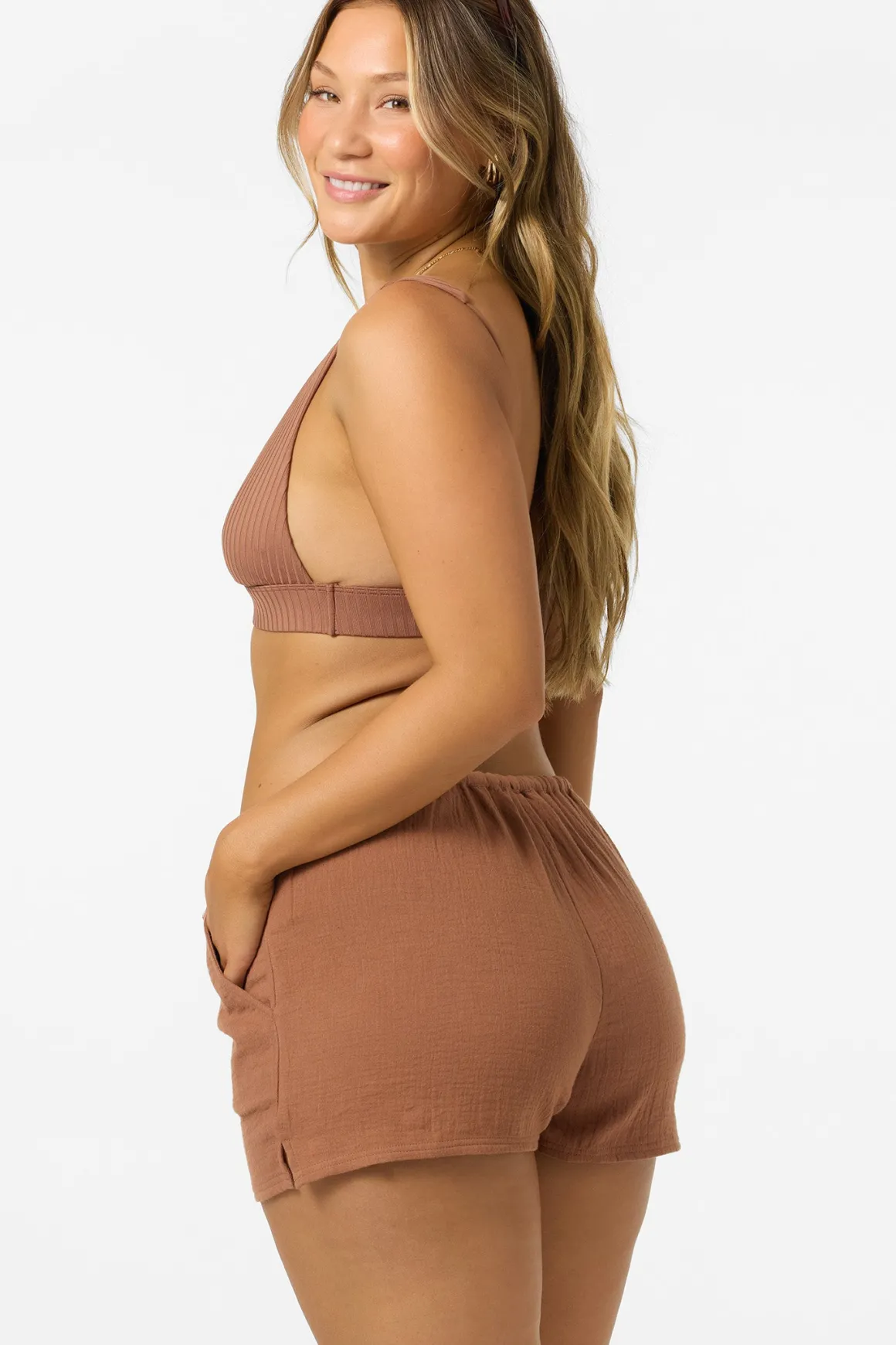 Brenda Beach Shorts - Carob Brown | O'Neill