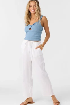 Brenda Crinkle Double Gauze Beach Pants
