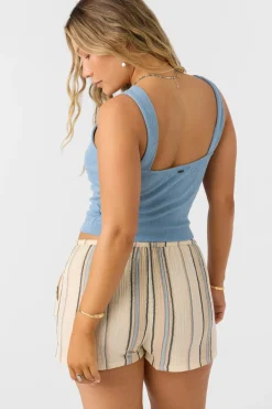 Brenda Stripe Beach Shorts - Tapioca | O'Neill