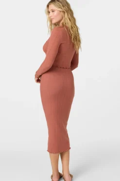 Brennan Midi Skirts - Cedar Wood | O'Neill