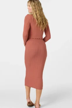 Brennan Midi Skirts - Cedar Wood | O'Neill