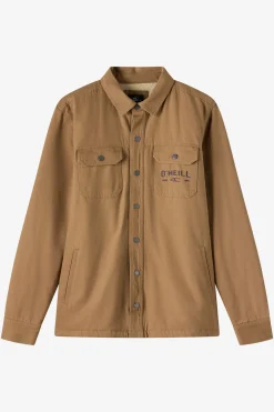 Bronsen High Pile Jacket - Dark Khaki | O'Neill