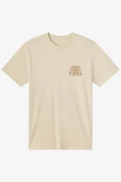 Burst Classic Tee Standard Fit Tee - Lt Khaki | O'Neill