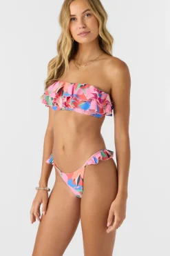 Cabana Floral Diaz Bandeau Top - Multi Clr | O'Neill