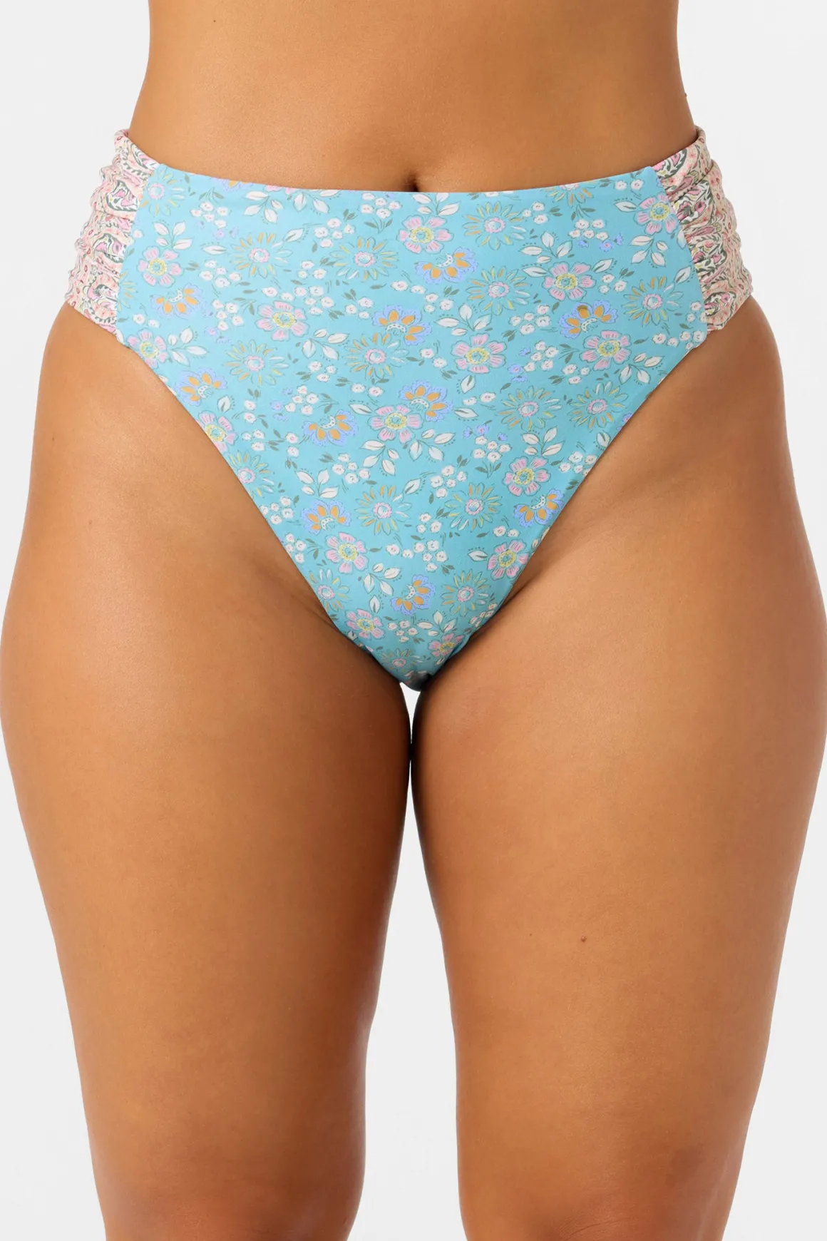 Cabella Long Beach High Waist Cheeky Bottoms - Multi Clr | O'Neill