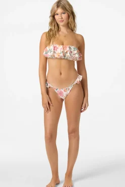 Camellia Floral Diaz Bandeau Top - Vanilla | O'Neill