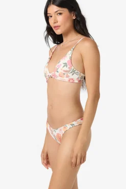 Camellia Floral Pismo Bralette Top - Vanilla | O'Neill