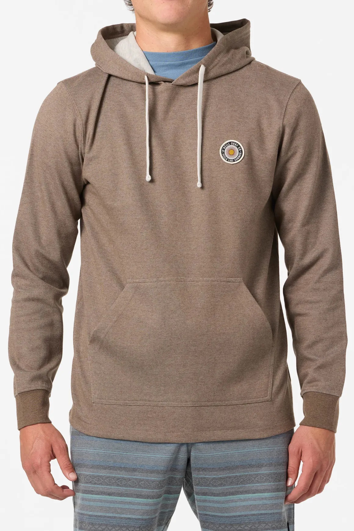 Cantina Hooded Textured Knit Long Sleeve Pullover - Dachshund | O'Neill