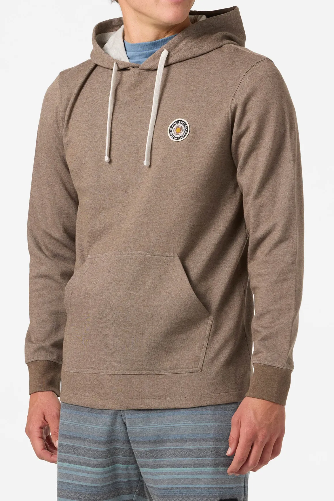 Cantina Hooded Textured Knit Long Sleeve Pullover - Dachshund | O'Neill