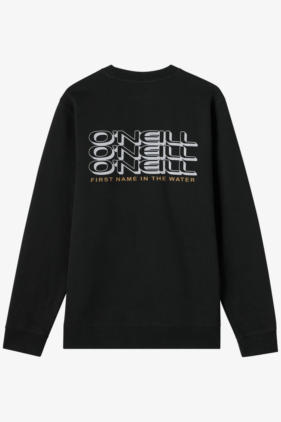 Capitola Crew Crew Neck Fleece - Black | O'Neill
