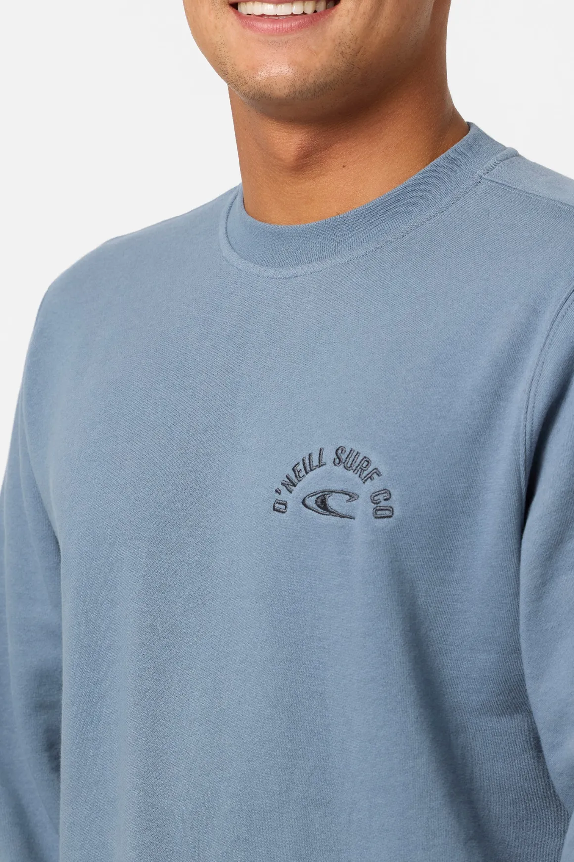 Capitola Crew Crew Neck Fleece - Blue Mirage | O'Neill