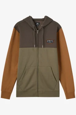 Capitola Zip Colorblock Zip Fleece - Multi Clr | O'Neill