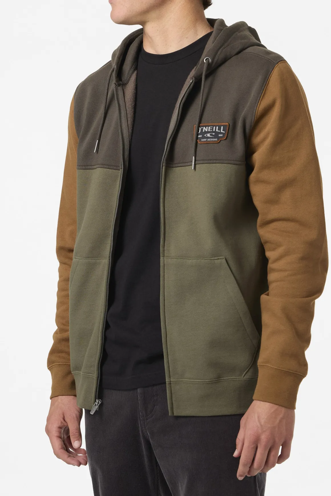 Capitola Zip Colorblock Zip Fleece - Multi Clr | O'Neill