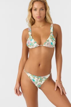 Cara Floral Menorca Triangle Top - Vanilla | O'Neill