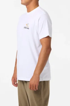 Castaway Standard Fit Tee - White | O'Neill