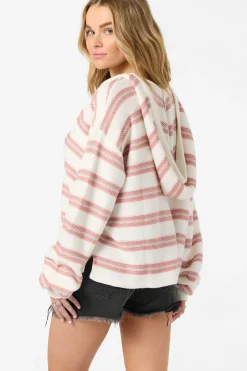 Catamaran Relaxed Hooded Sweater Long Sleeve Top - Canyon Rose | O'Neill