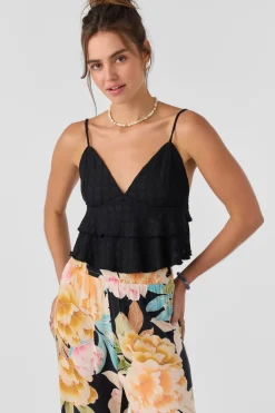 Chloey Sleeveless Top - Black | O'Neill