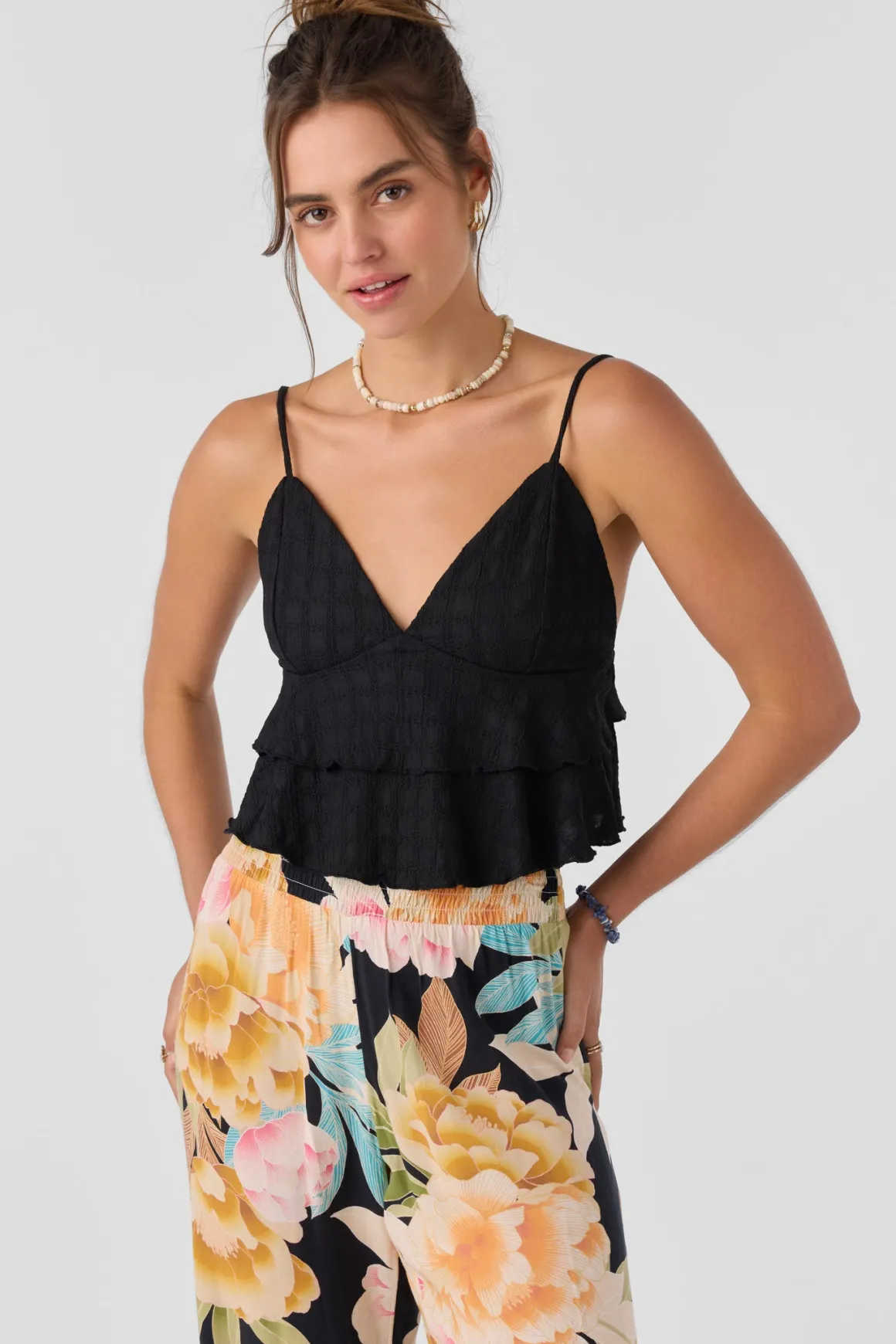 Chloey Sleeveless Top - Black | O'Neill
