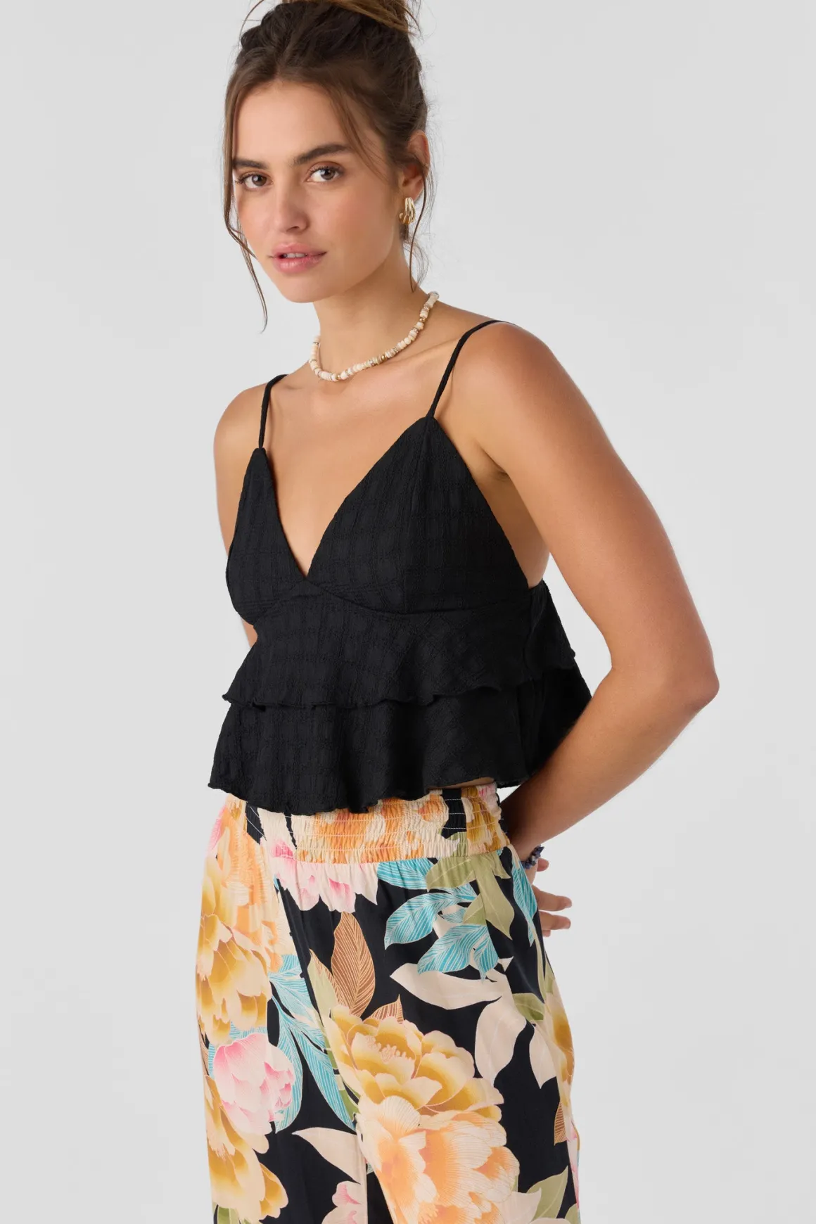 Chloey Sleeveless Top - Black | O'Neill