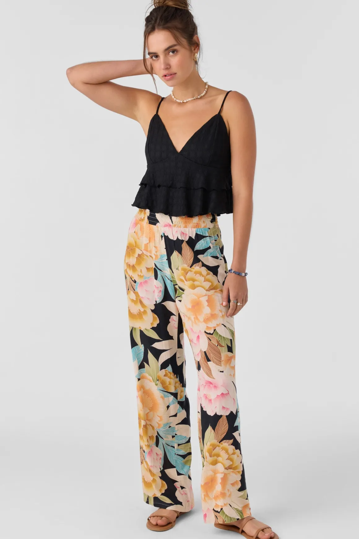 Chloey Sleeveless Top - Black | O'Neill