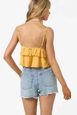 Chloey Sleeveless Top - Bright Gold | O'Neill