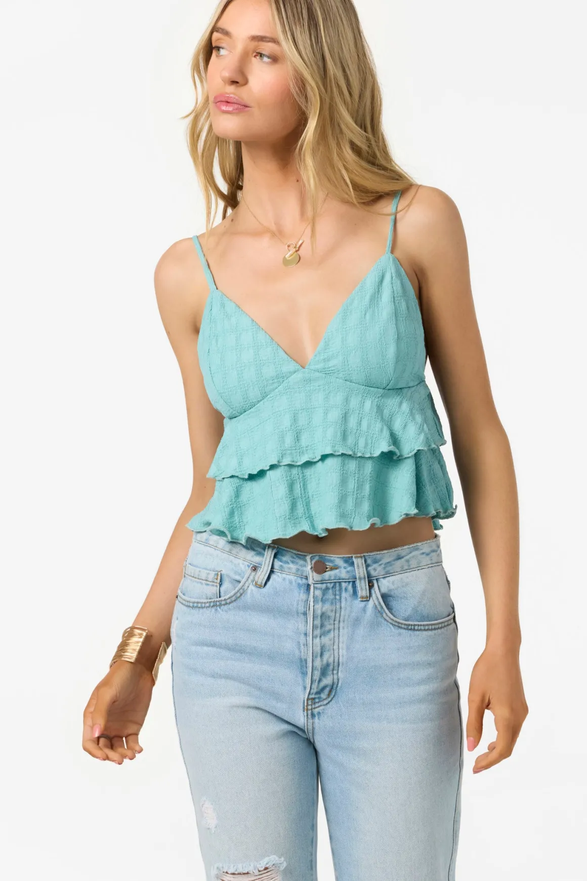 Chloey Sleeveless Top - Nile Blue | O'Neill