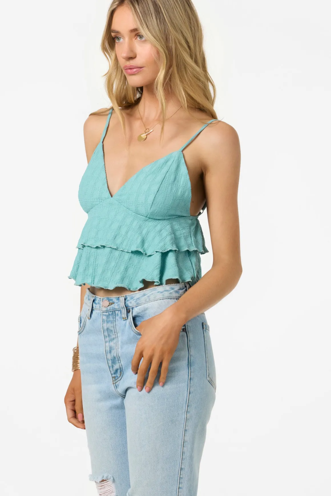 Chloey Sleeveless Top - Nile Blue | O'Neill