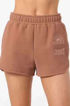 Chore Break Scallop Fleece Lounge Shorts