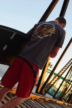 Circle Freak Boxy Tee Standard Fit Tee - Grey Mineral | O'Neill