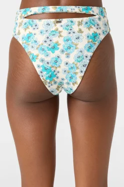 Coastal Floral Maxwell Cheeky Bottoms - Blue Mist | O'Neill