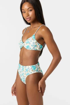 Coastal Floral Maxwell Cheeky Bottoms - Blue Mist | O'Neill