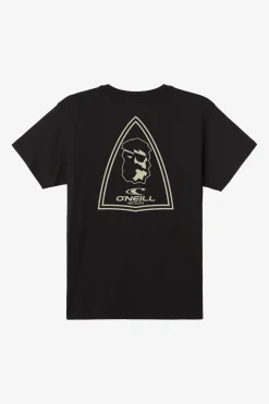 Crest Standard Fit Tee - Black | O'Neill