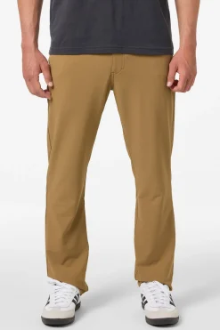 Crossover 5 Pocket Hybrid Standard Pants - Dark Khaki | O'Neill