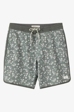 Cruzer Scallop 18" Boardshorts - Mulled Basil | O'Neill