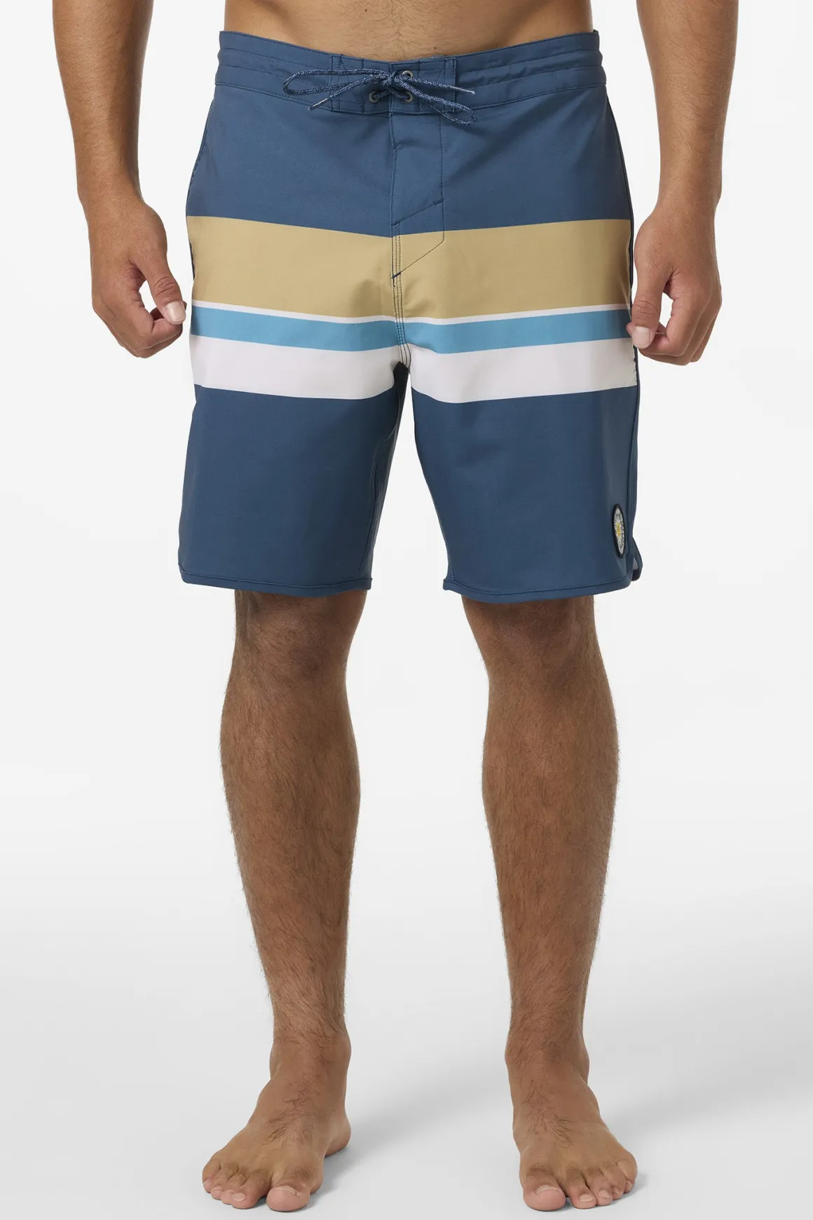 Cruzer Stripe Scallop 18" Boardshorts - Midnight Navy 2 | O'Neill