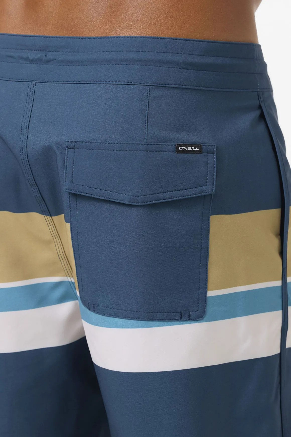 Cruzer Stripe Scallop 18" Boardshorts - Midnight Navy 2 | O'Neill