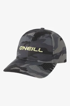 Dang Dad Fitted Hat - Black Camo | O'Neill
