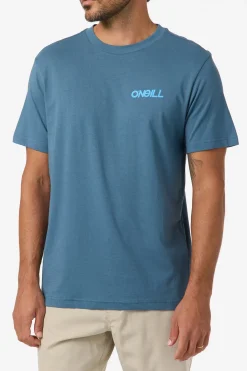 Dawn Classic Tee Standard Fit Tee - Blue Fusion | O'Neill