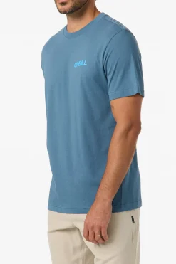 Dawn Classic Tee Standard Fit Tee - Blue Fusion | O'Neill