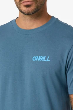Dawn Classic Tee Standard Fit Tee - Blue Fusion | O'Neill