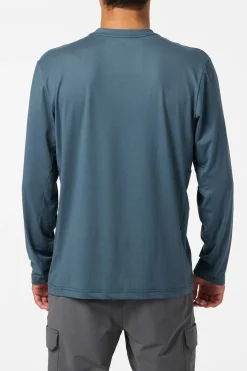 Dawn Upf Ls Tee Standard Fit Long Sleeve Tee - Dark Slate | O'Neill