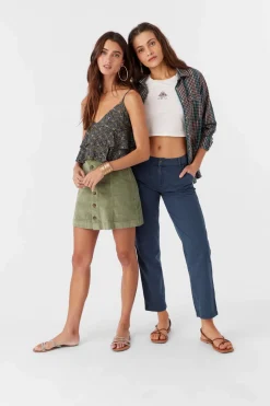 Delilah Short Skirts - Oil Green | O'Neill